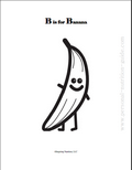 free food coloring pages banana