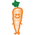 cartoon carrot