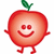 cartoon apple