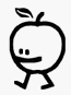 cartoon apple