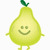 pear cartoon