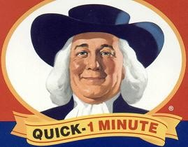 Quaker Oatmeal Dude