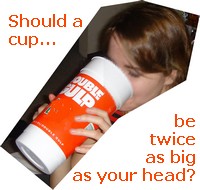 big gulp drinker