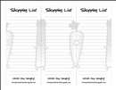 free downloadable blank shopping list