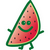 small cartoon watermelon