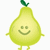 cartoon pear