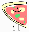 cartoon pizza