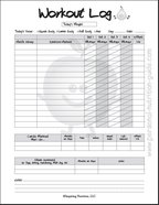 free printable exercise log