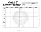 weekly dinner planner